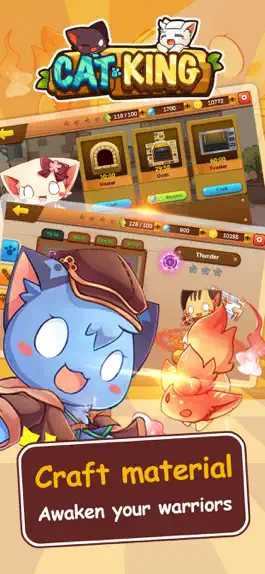Game screenshot Cats King - Battle Dog Wars apk