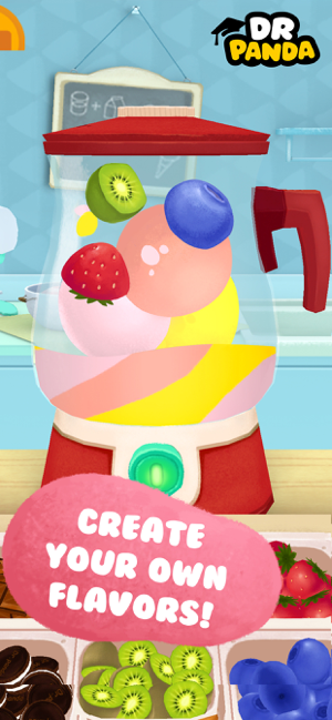 ‎Dr. Panda's Ice Cream Truck Screenshot