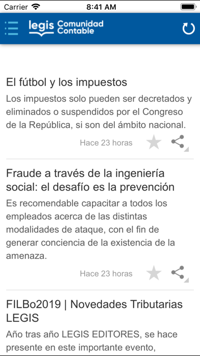 Screenshot #1 pour Comunidad Contable