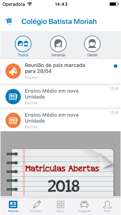 How to cancel & delete Olimpíada Madre Clélia from iphone & ipad 3