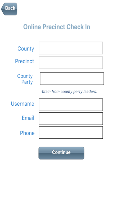 RegisterClick-Caucus screenshot 2