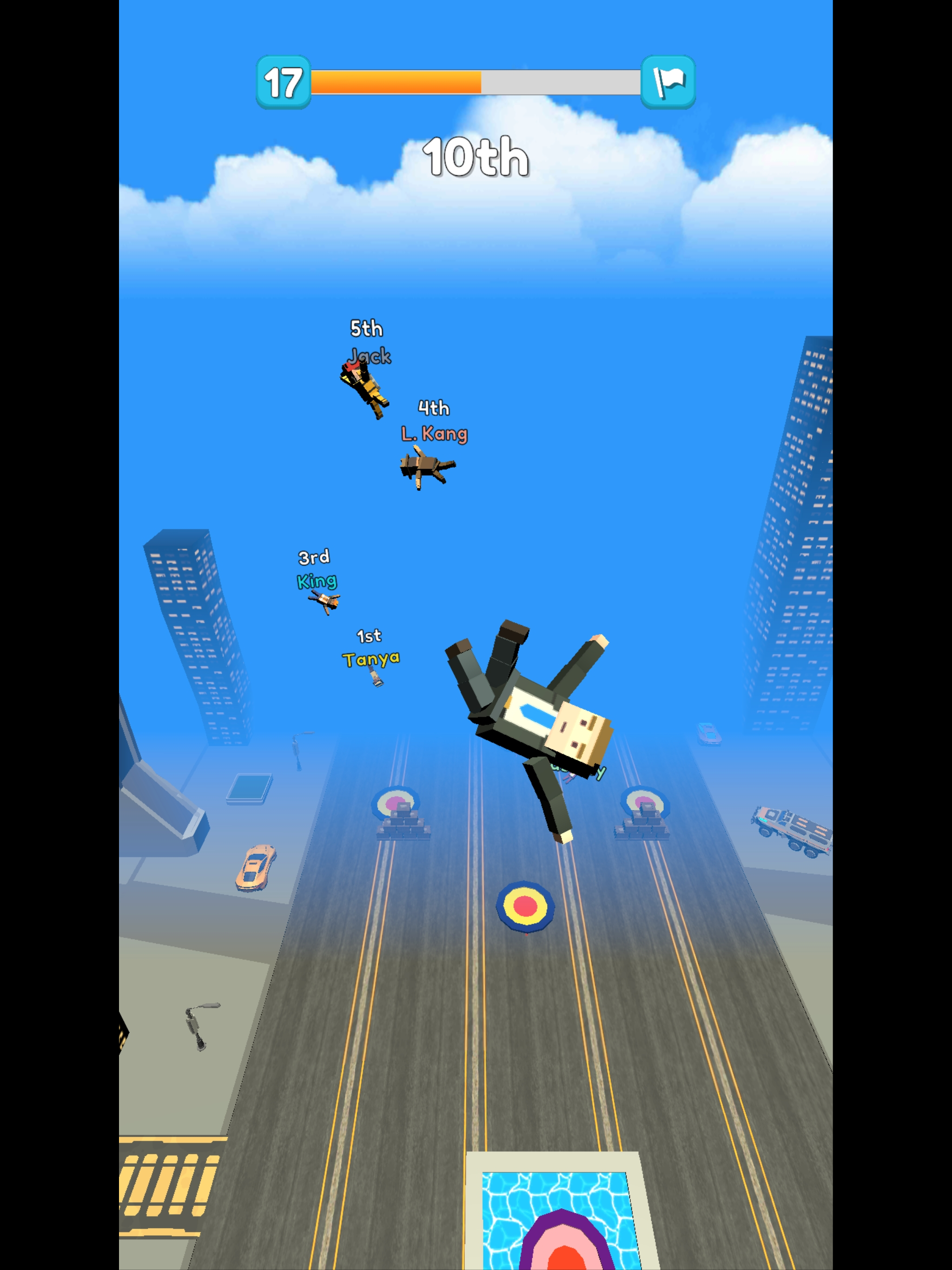 Jumpy Bumpy - Ragdoll Race screenshot 8
