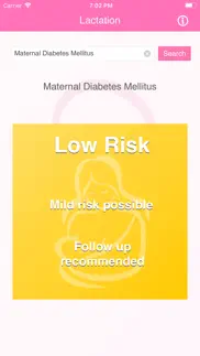 safe breastfeeding iphone screenshot 2