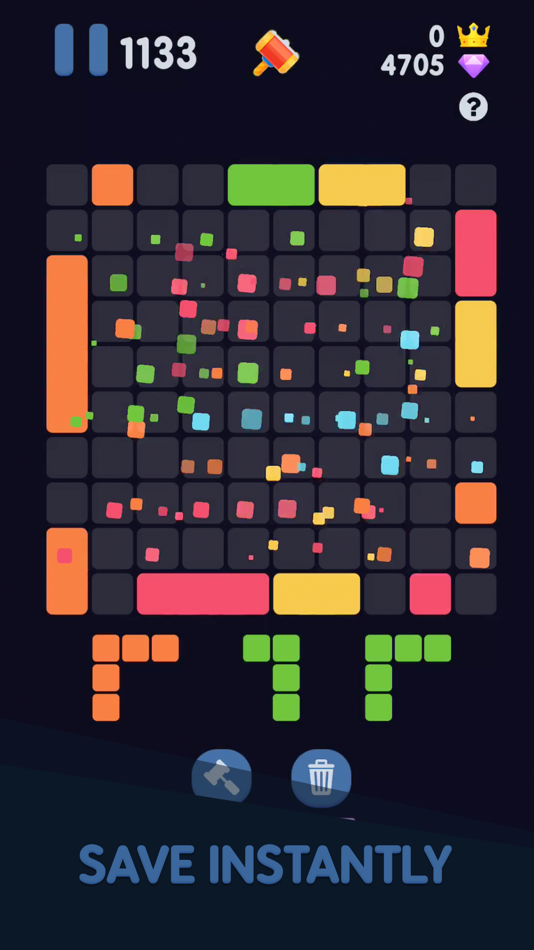 #4. Square Pop - Same Color Block (iOS) โดย: Can Le
