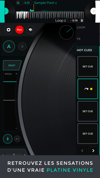 Screenshot #2 pour Mixfader dj app