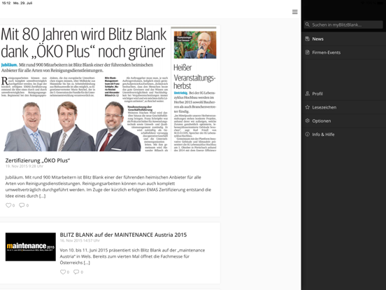 Screenshot #5 pour myBlitzBlank App