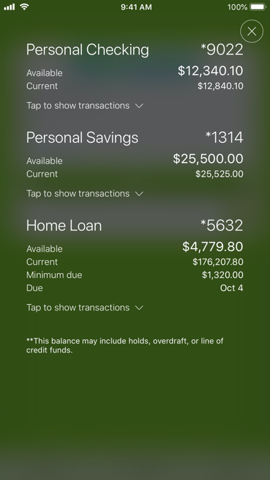 WESTconsin Credit Union Screenshot