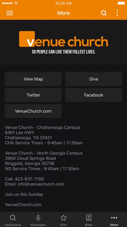 Venue Church