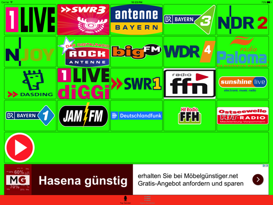 Screenshot #6 pour Internet-Radio Player
