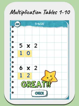 Game screenshot Multiplication Table Worksheet mod apk