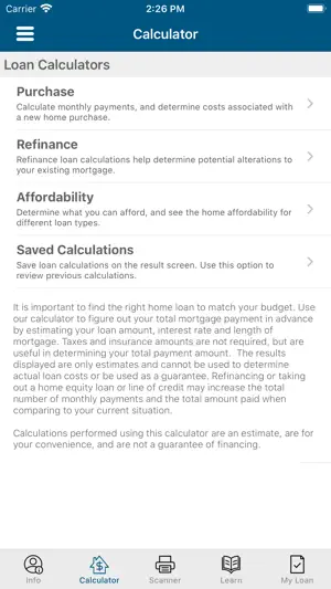 Loan Officer Tool screenshot 2