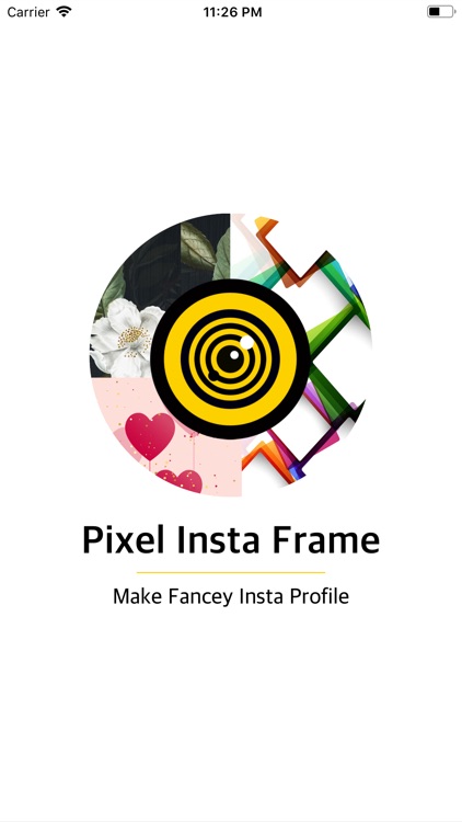 Pixel Insta Frame