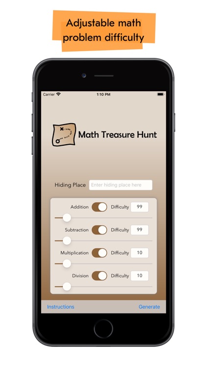 Math Treasure Hunt