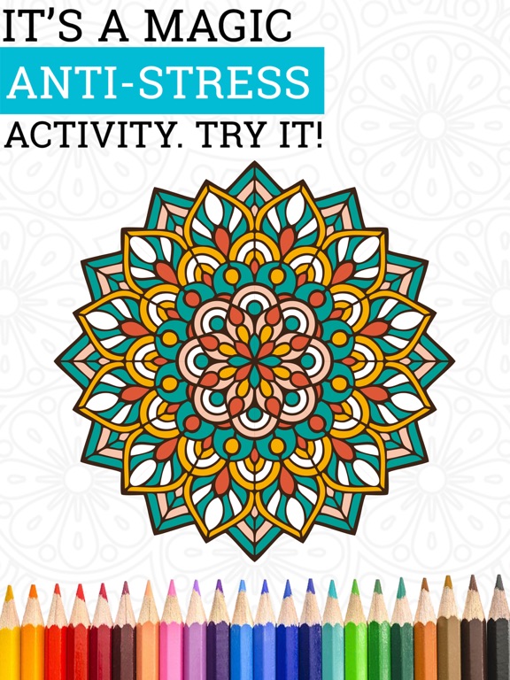 Screenshot #5 pour Livre de coloriage Adultes - F