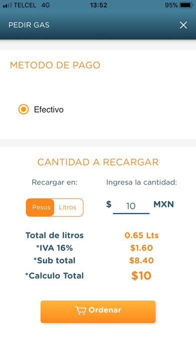 SmartGas Screenshot