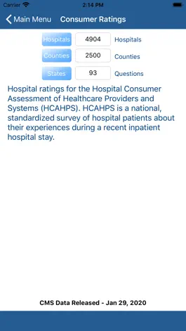Game screenshot Medicare Hospital Compare apk