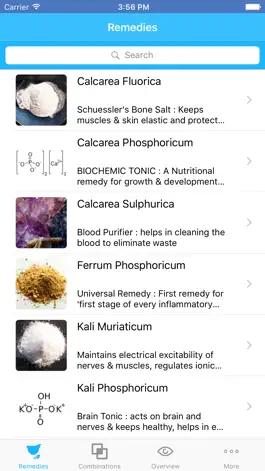 Game screenshot Biochemic Tissue Salts apk