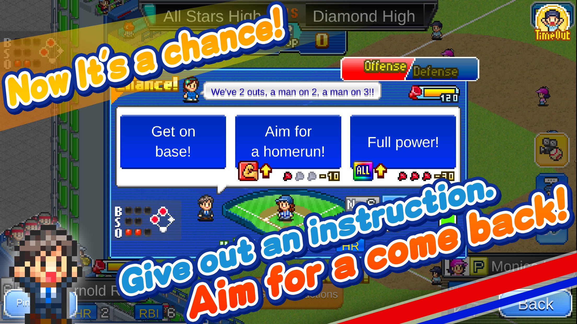 Screenshot do app Home Run High