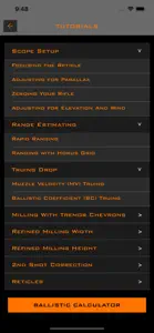 HORUS Ballistics screenshot #10 for iPhone
