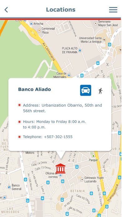 Banco Aliado Screenshot