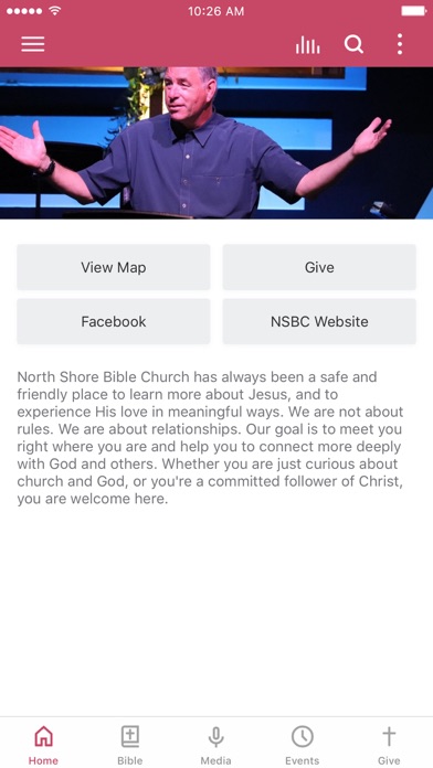 North Shore Bible Church Screenshot