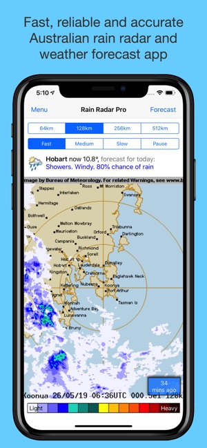 Rain Radar Lite - Aust Weather