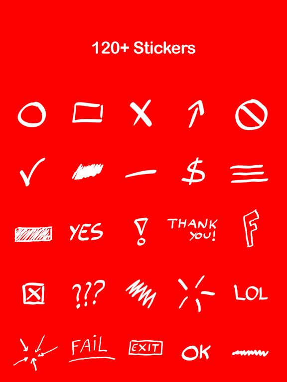 Screenshot #5 for Marker & Highlighter Stickers