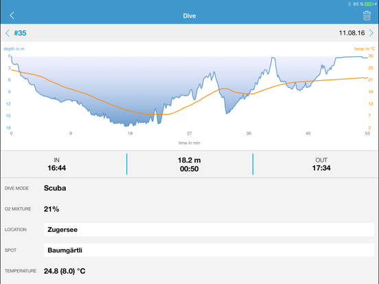 Screenshot #6 pour SCUBAPRO LogTRAK