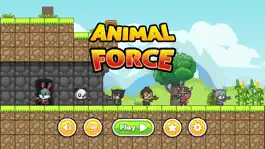 Game screenshot Animal Force: Jump N' Gun Game mod apk