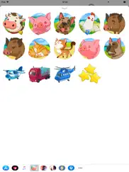 jolly days farm - sticker pack айпад изображения 1