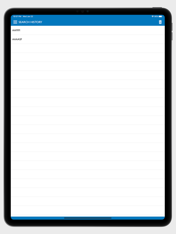 Medical Abbreviations Dict. iPad screenshot