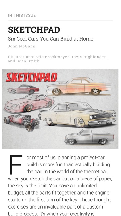 Hot Rod Magazine Screenshot