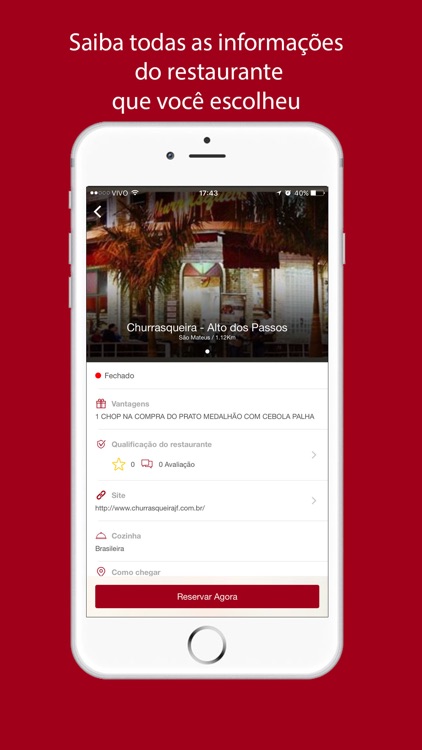 Reservatio - Restaurantes