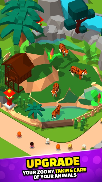Idle Zoo Tycoon 3D screenshot-3