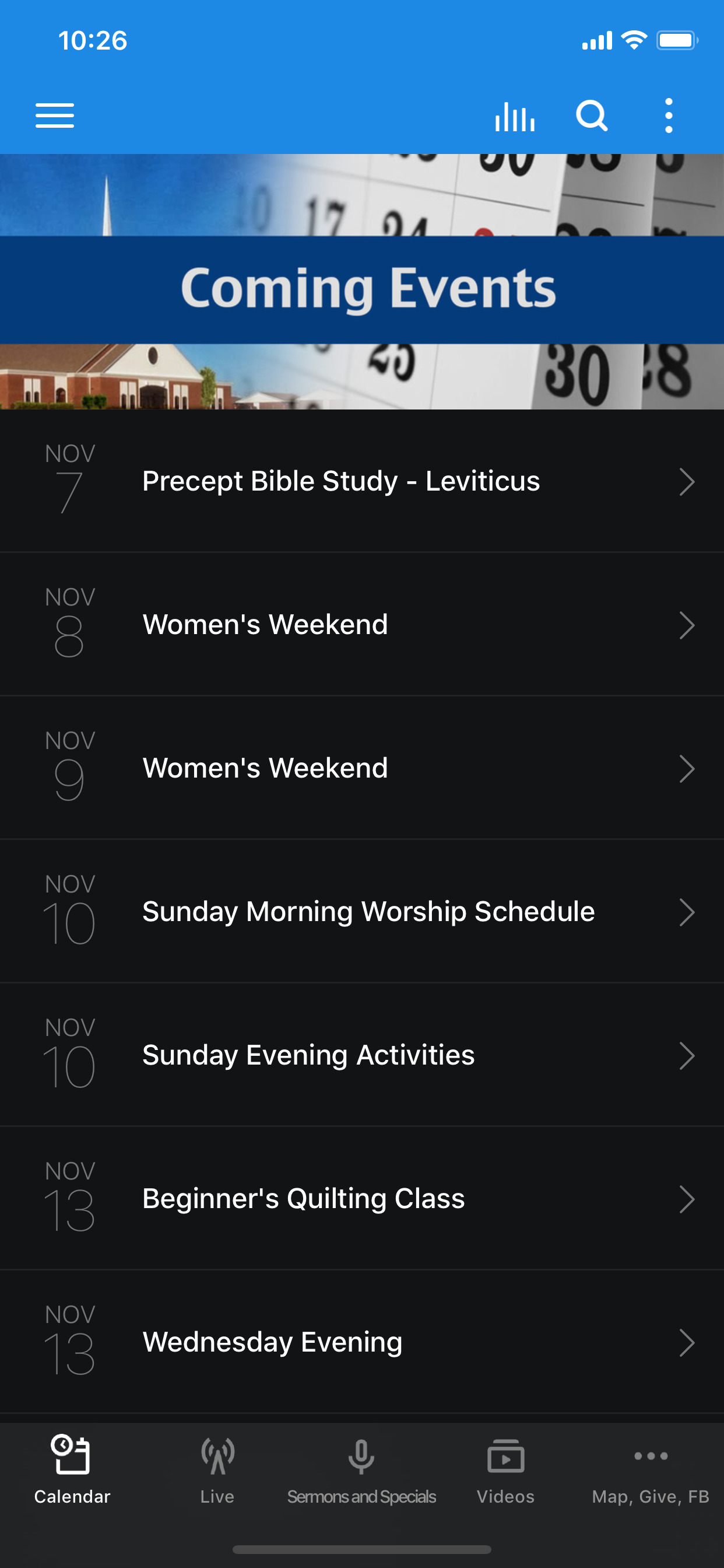 First Baptist East Lawton, Ok