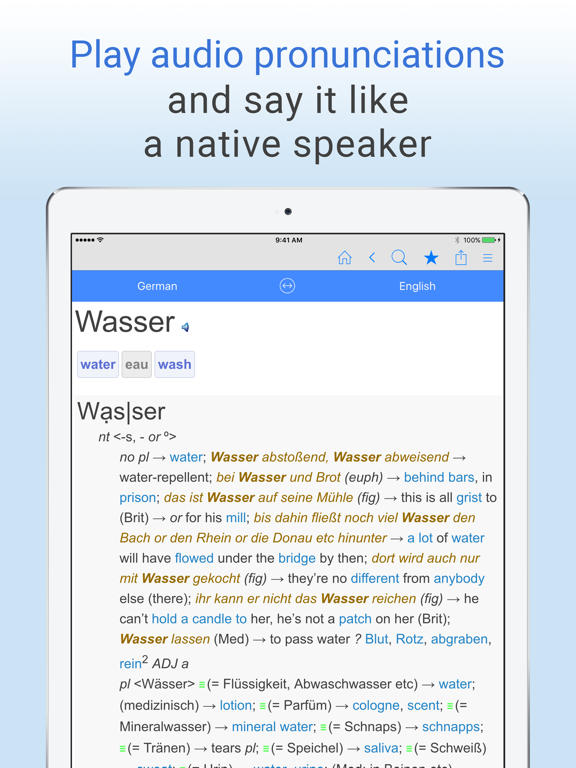 Screenshot #5 for English-German Dictionary.