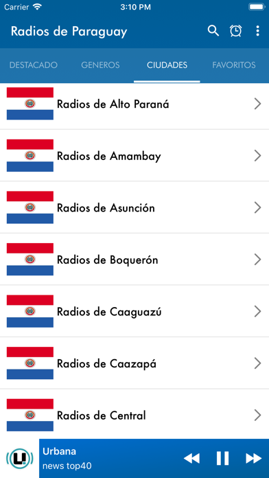 Screenshot #3 pour Radios de Paraguay