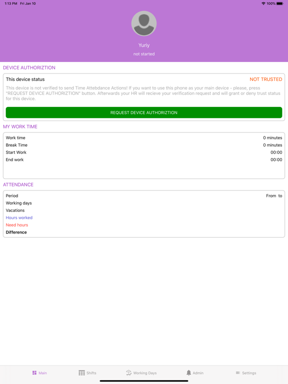 Screenshot #5 pour HRClick