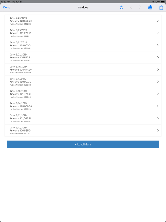 Carroll Fuel iPad screenshot 2 - Business app