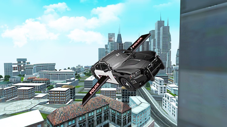 Police Flying Car 3D Simulator