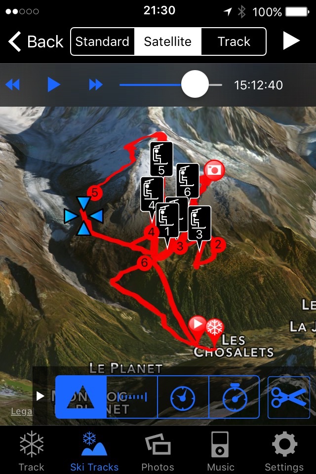 Ski Tracks screenshot 2