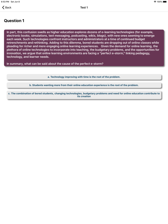 Screenshot #6 pour Verbal Reasoning Practice