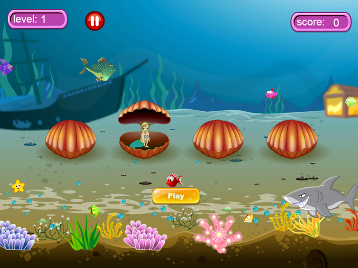 Little Mermaid finding game