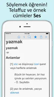 türkçe sözlük ve hazine iphone screenshot 2