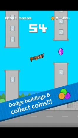 Game screenshot City Flyer - dodge buildings apk