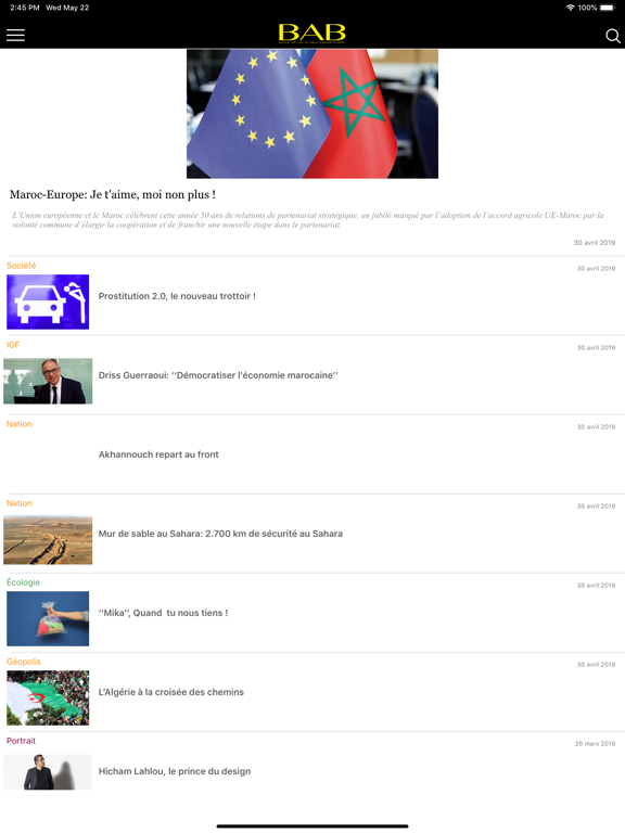 Screenshot #5 pour Bab Magazine