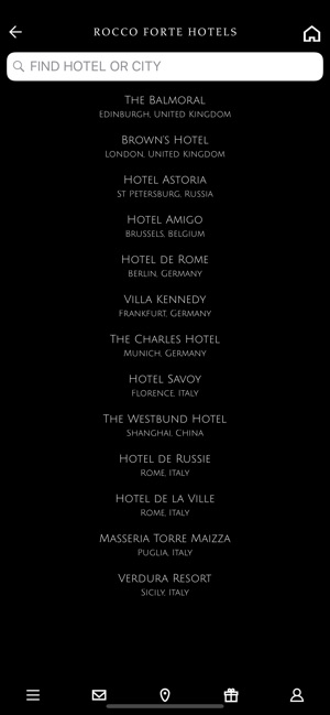 Rocco Forte Hotels for iPhone(圖2)-速報App