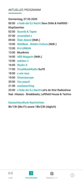 Game screenshot radio x, Frankfurts Stadtradio apk