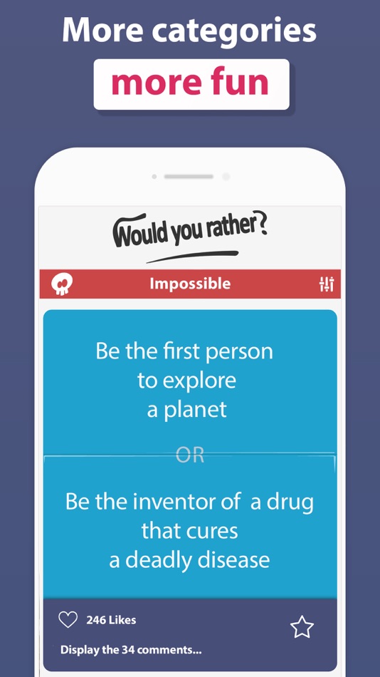 #4. Would you rather? Fun quizzes (iOS) 由: Cabridens Jerome