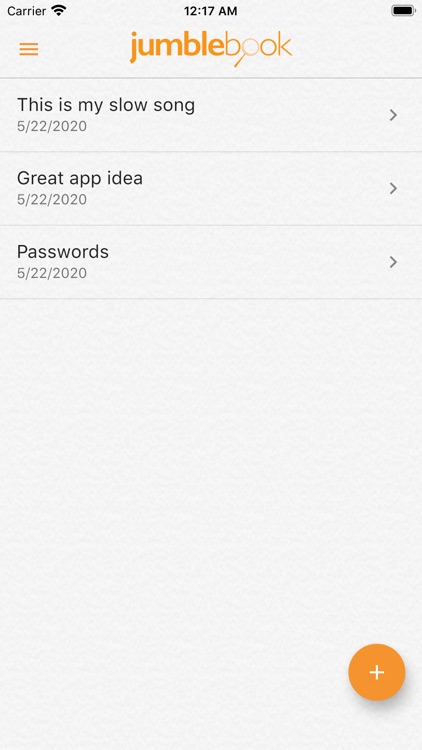 Jumblebook Notes screenshot-6